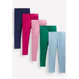 Mini Boden Girls 5 Pack Leggings Multi colors size 6/7Y NEW With tags